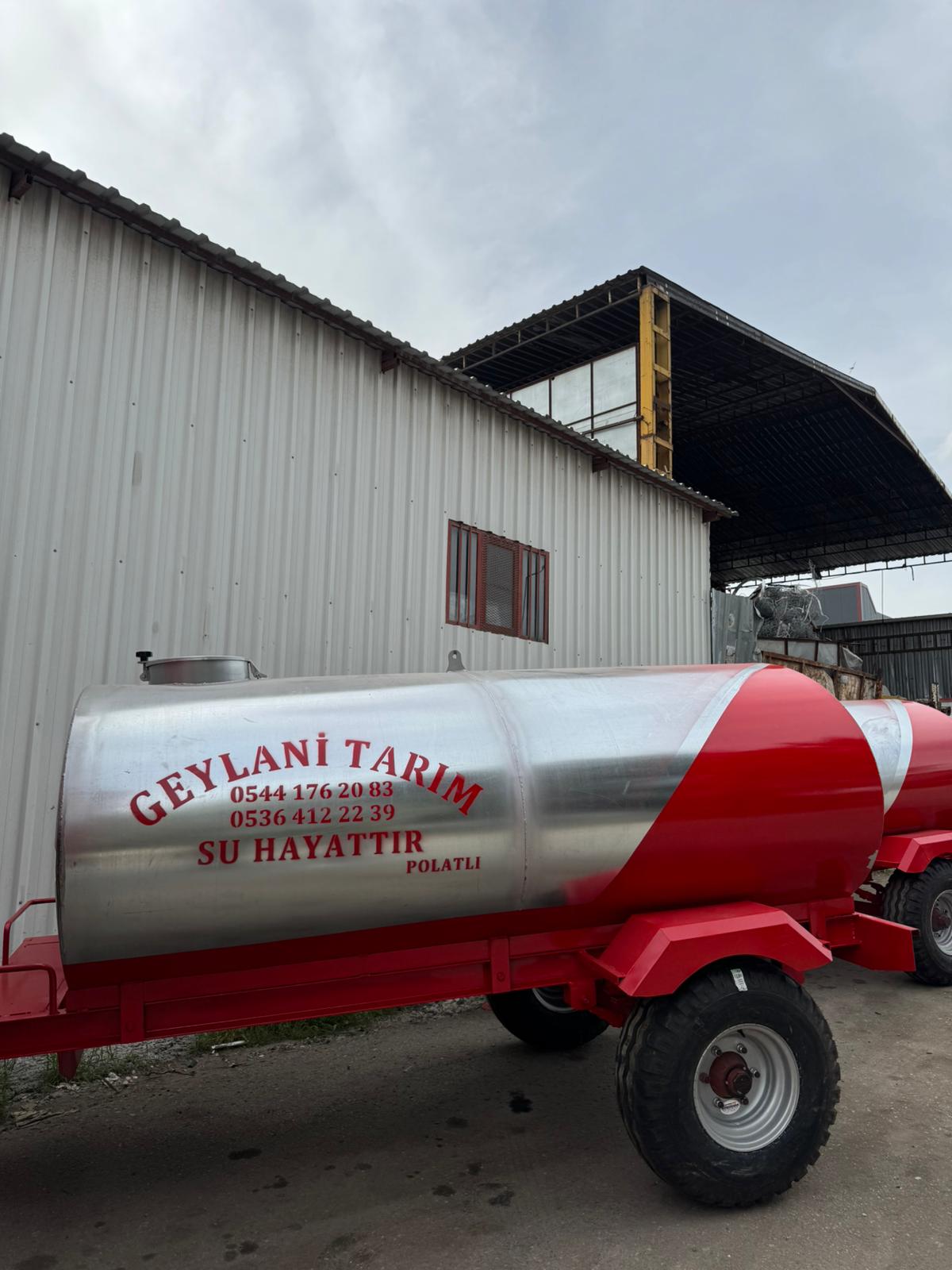 Su ve mazot tankeri detay 2