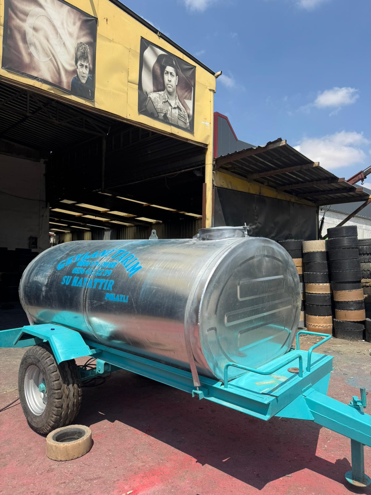 Su ve mazot tankeri detay 3